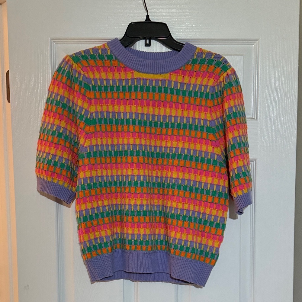 Colorful Striped Women's Sweater